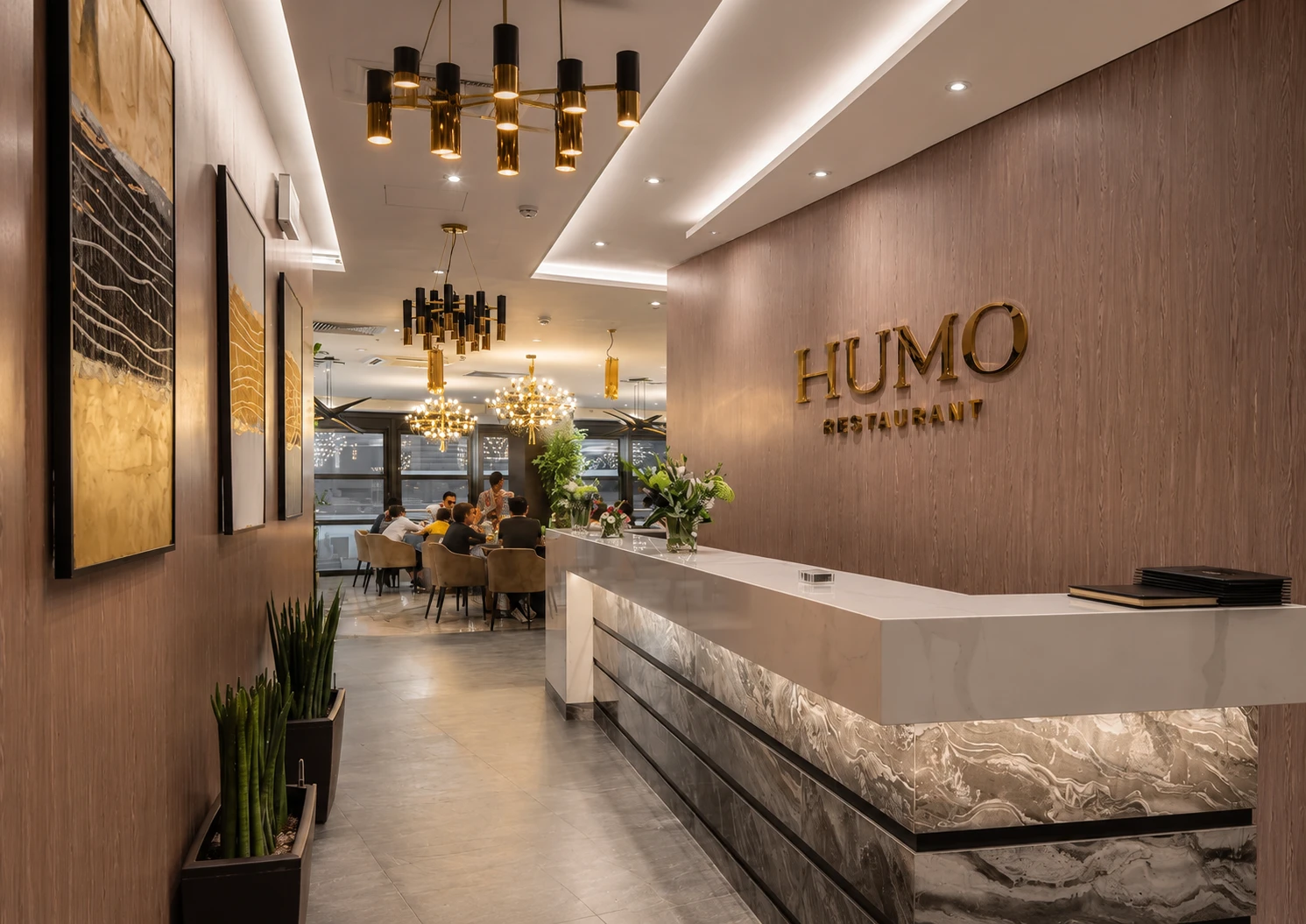 Humo Restaurant — VIP-ужин на боксёрском вечере